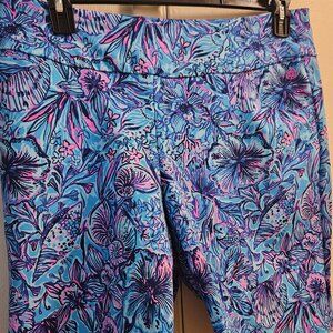 Lilly Pulitzer Luxletic 7" inseam shorts.